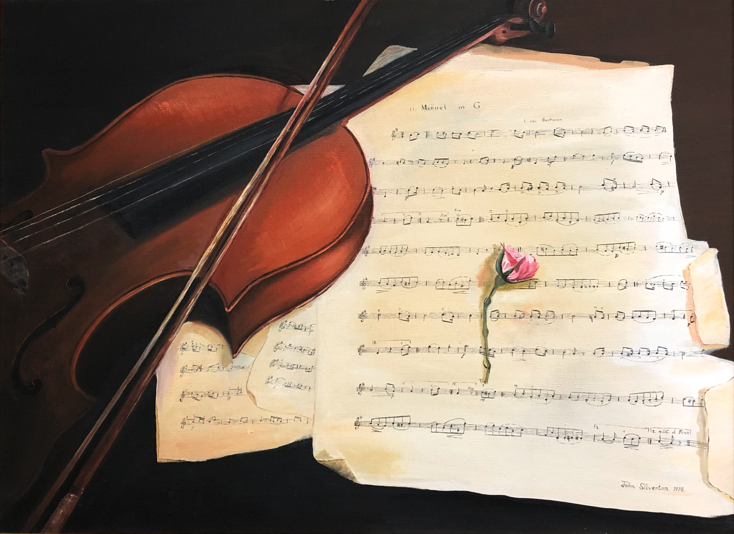Violin and Music